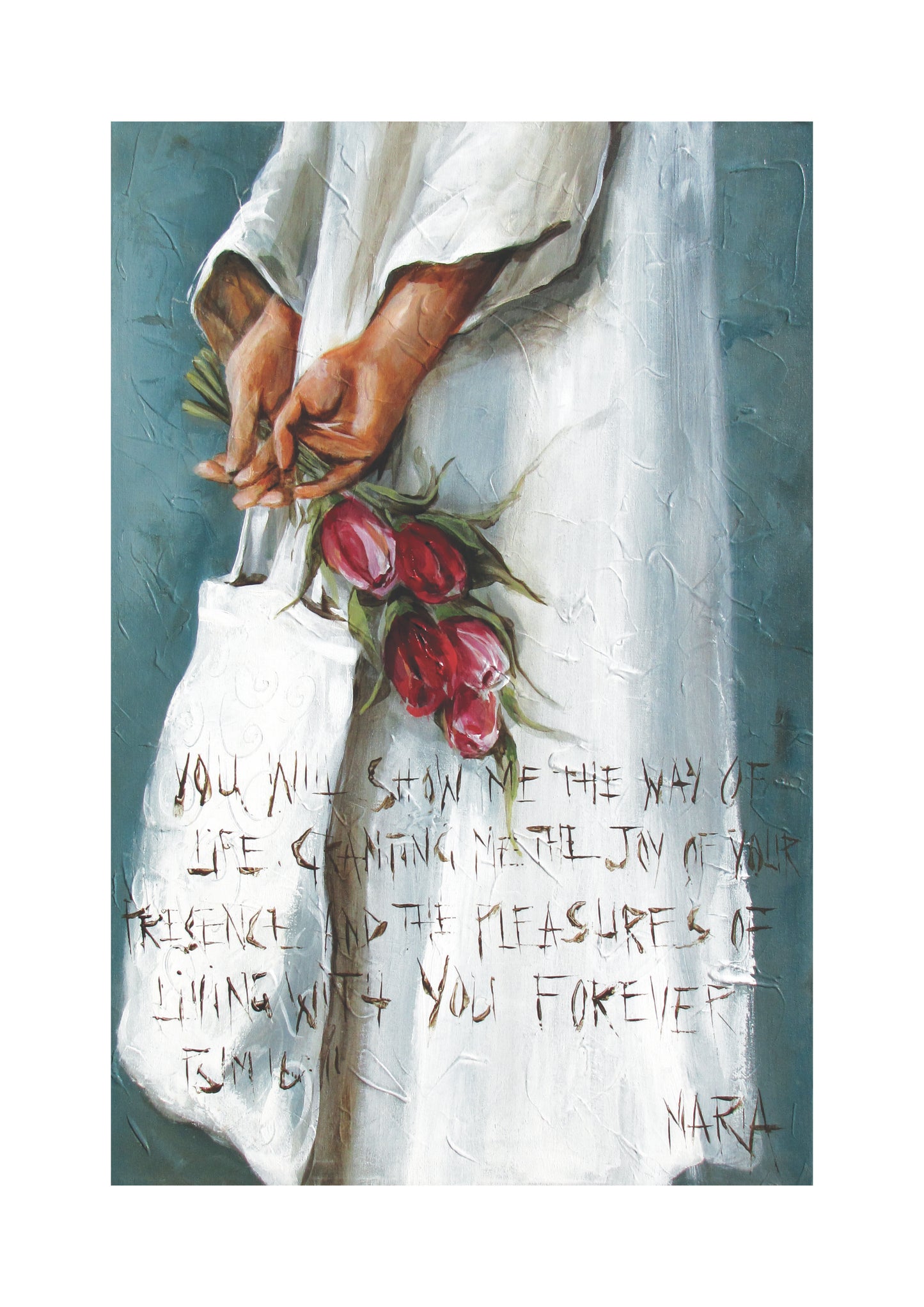 Waiting on the Lord / A3 Paper Print
