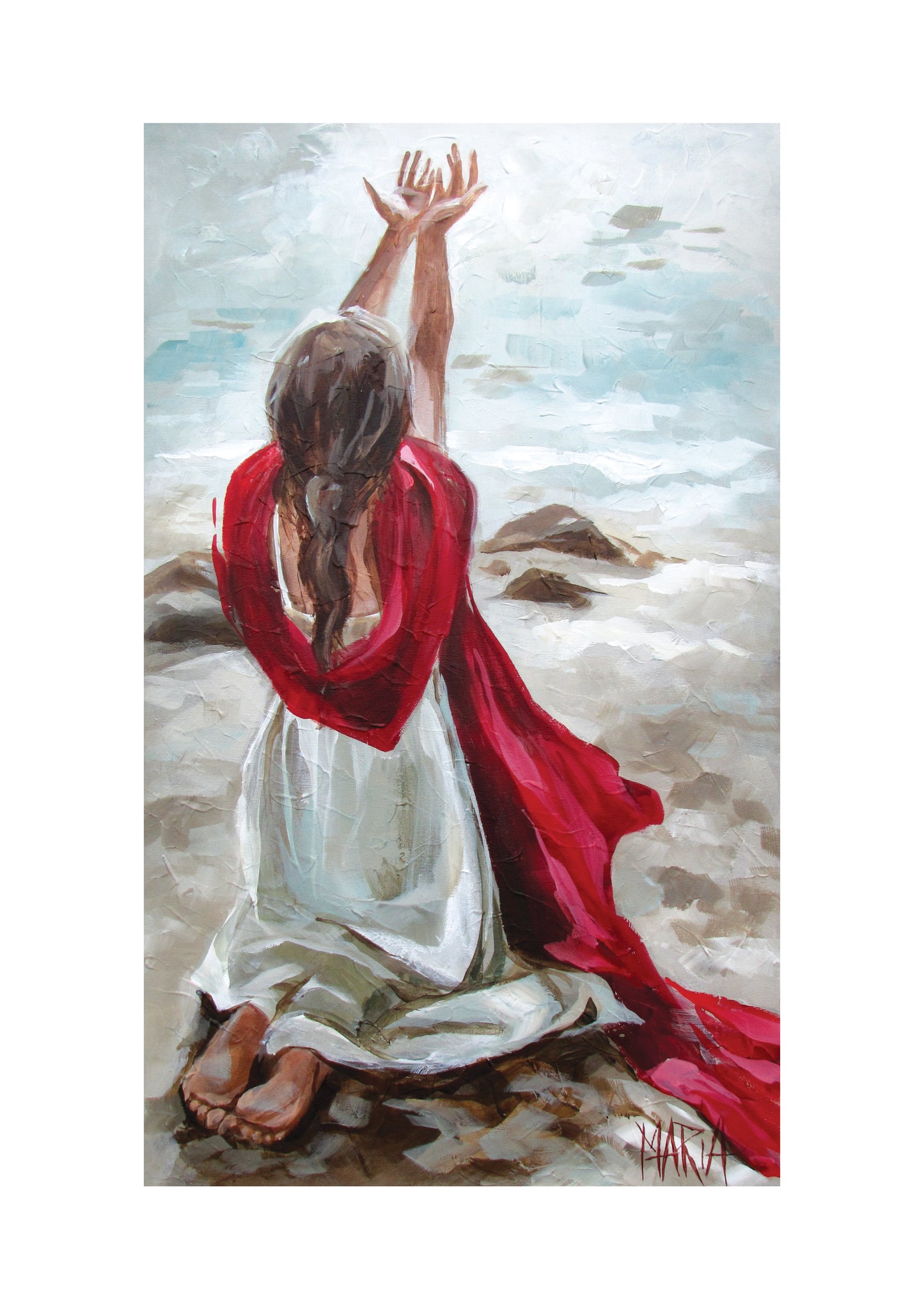 Scarlet Worship / A3 Paper Print