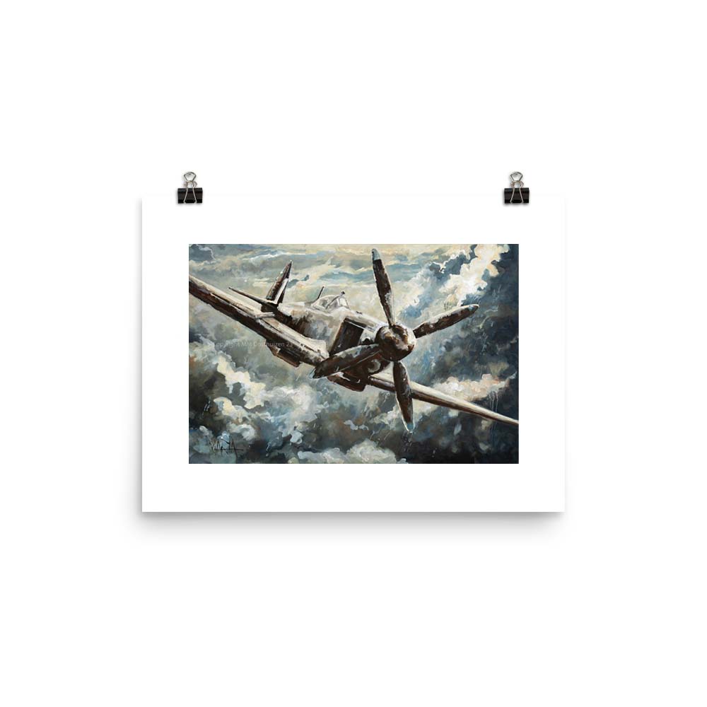 Through the Storm | A3 Paper Print