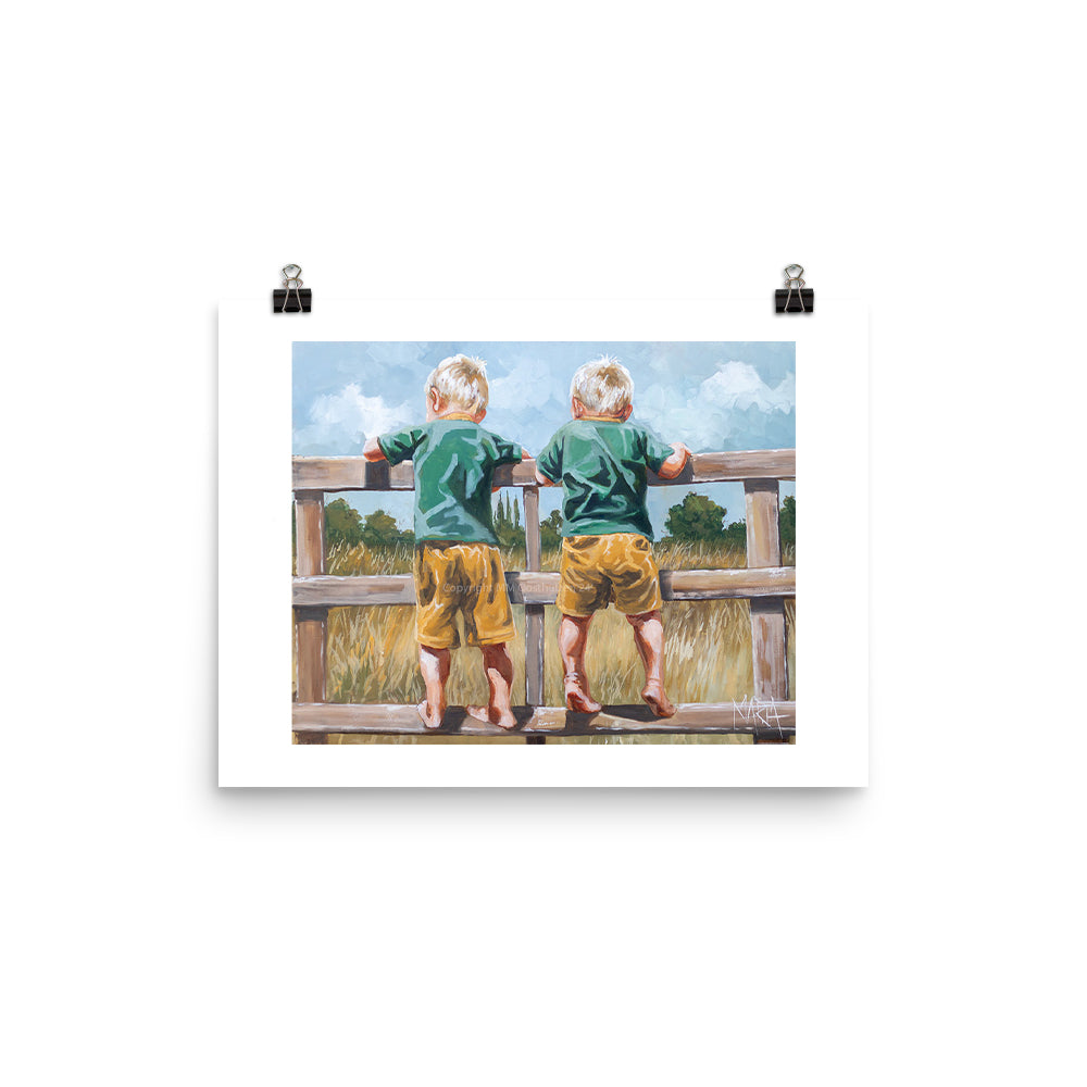 Springbokkies | A3 Paper Print