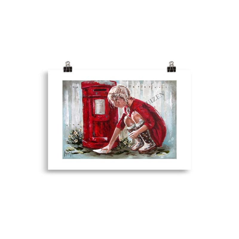 The postbox | A4 Paper Print