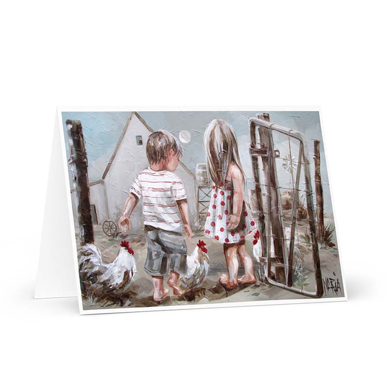 Onthou die hek | Greeting card