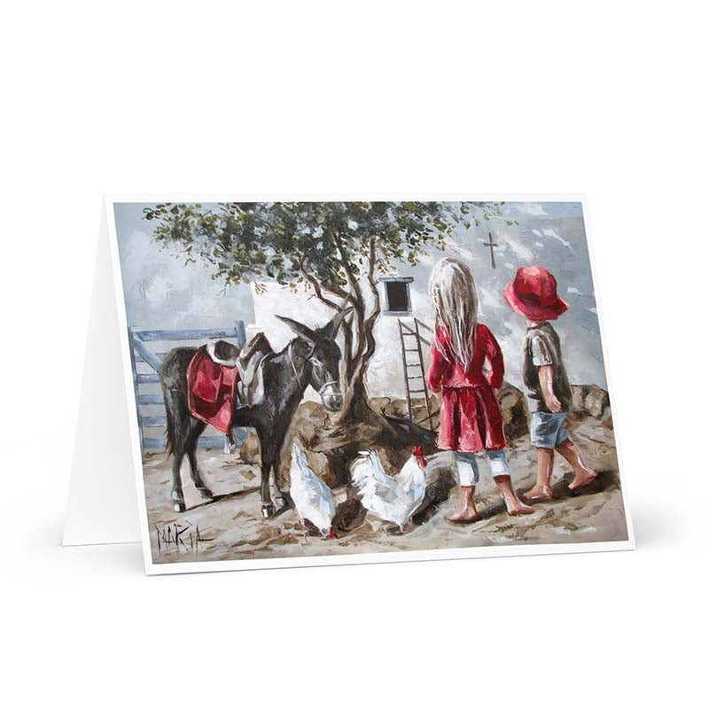 O die Donkie | Greeting card