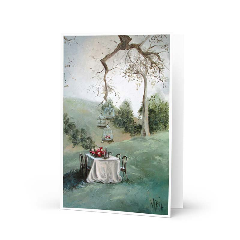 I set before you | Greeting card