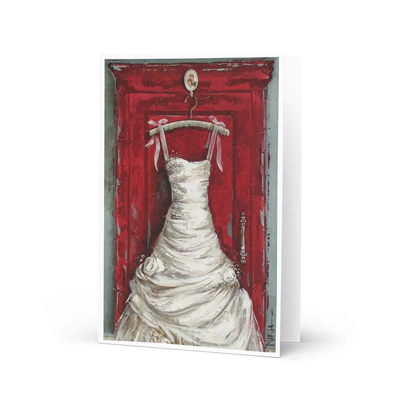Your bride is ready | Greeting card