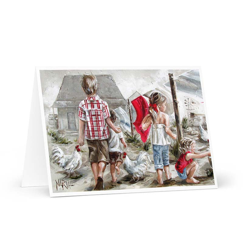Plaas Werf | Greeting card