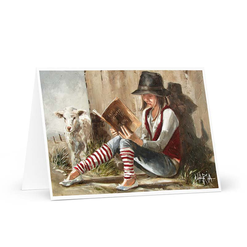 Shepherd Boy | Greeting card