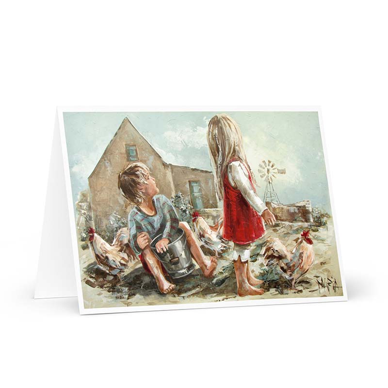 Lunch time | Greeting card