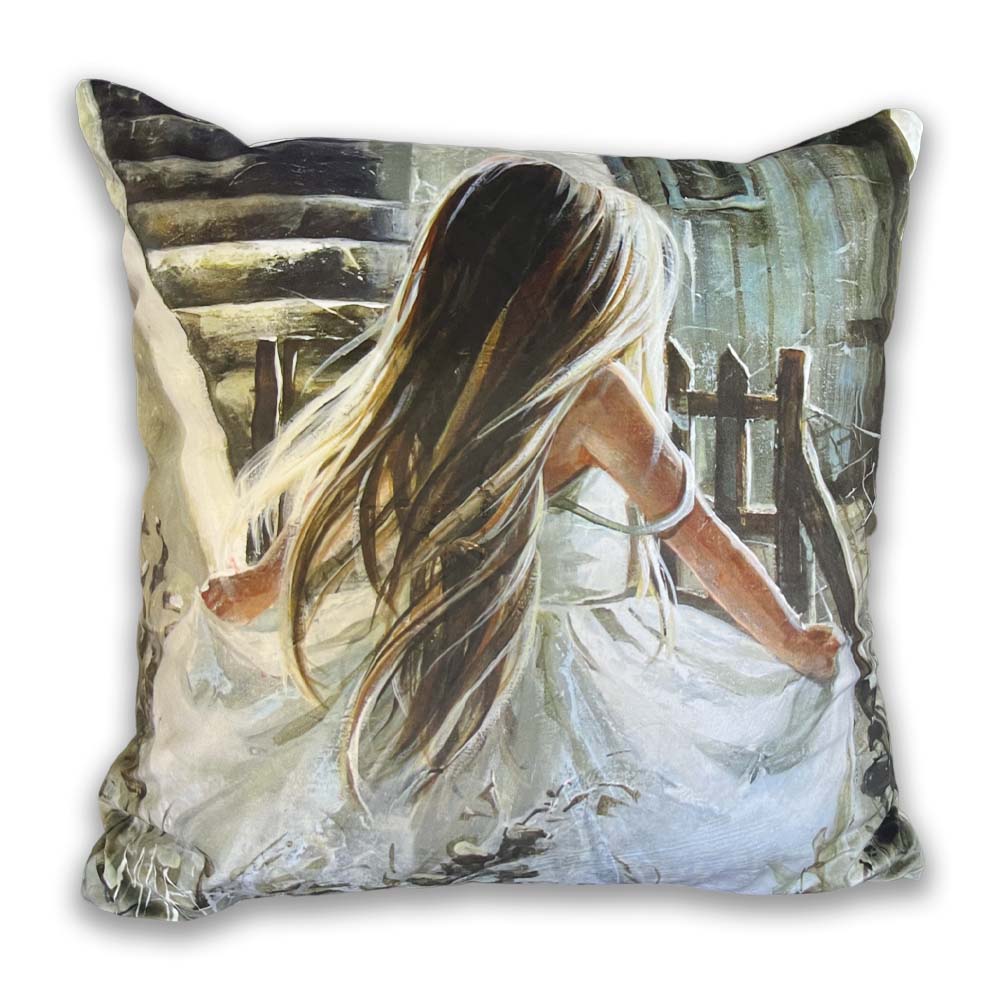 Hier is ek | Velvet Scatter Cushion
