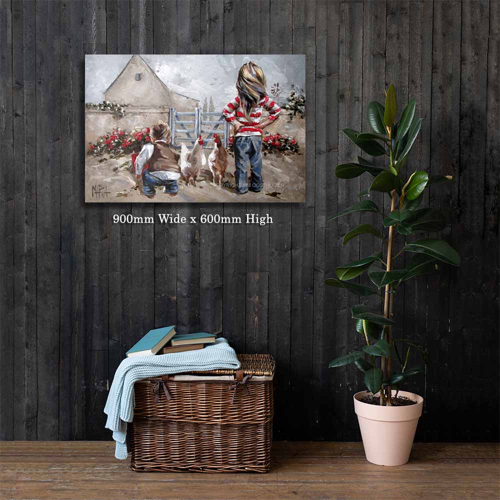 Plaas hekkie | Canvas Prints