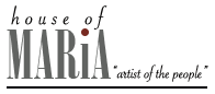 House of Maria logo – art, prints, and décor by Maria Magdalena Oosthuizen