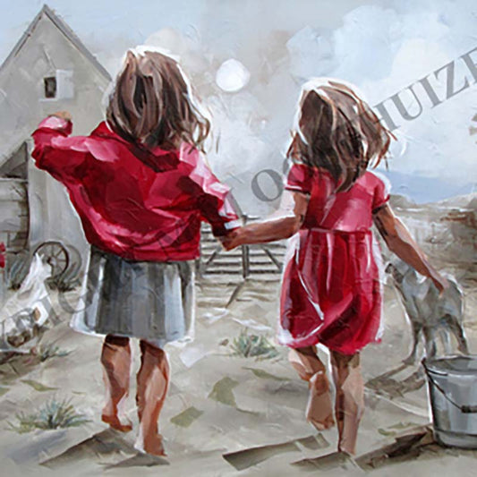 Sisters | A4 Paper Print