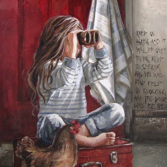 Keep on seeking | A4 Paper Print