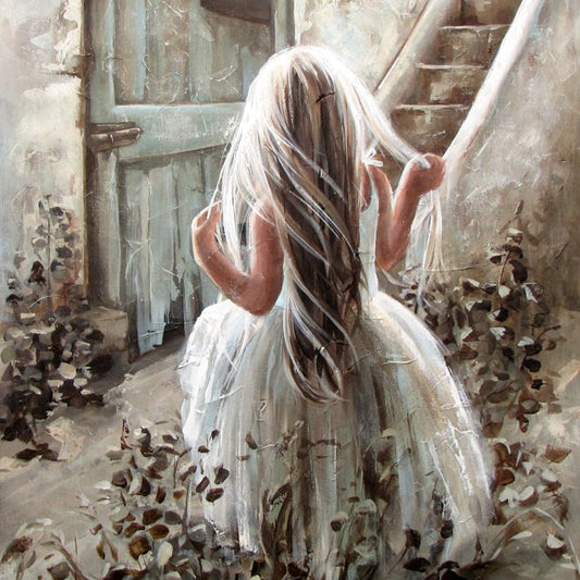 Trappe na 'n ander wêreld | A4 Paper Print