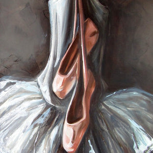 Want to go to the ballet(oil)