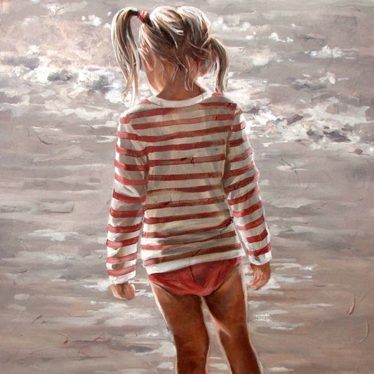 Loop en skulpies soek | A4 Paper Print