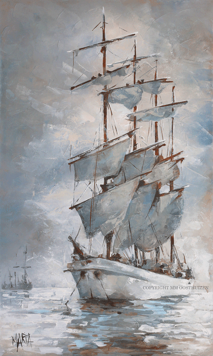 Strings of Grace on Holy waters | A4 Paper Print