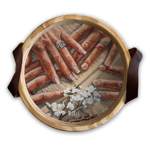 Fellowship | Round Serving Tray