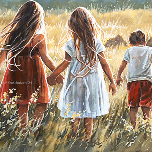 Snyman kinders | A4 Paper Print