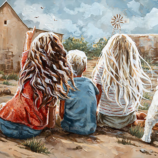 Die Beukes Kinders  | A4 Paper Print