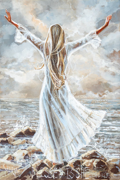 Blessed is she | Canvas Prints