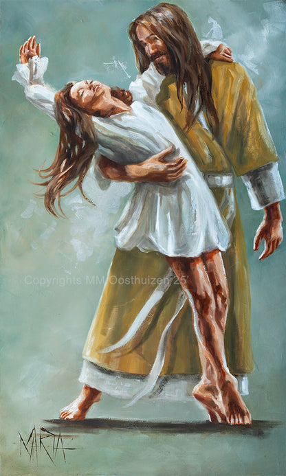 Dancing in His arms