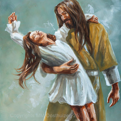 Dancing in His arms