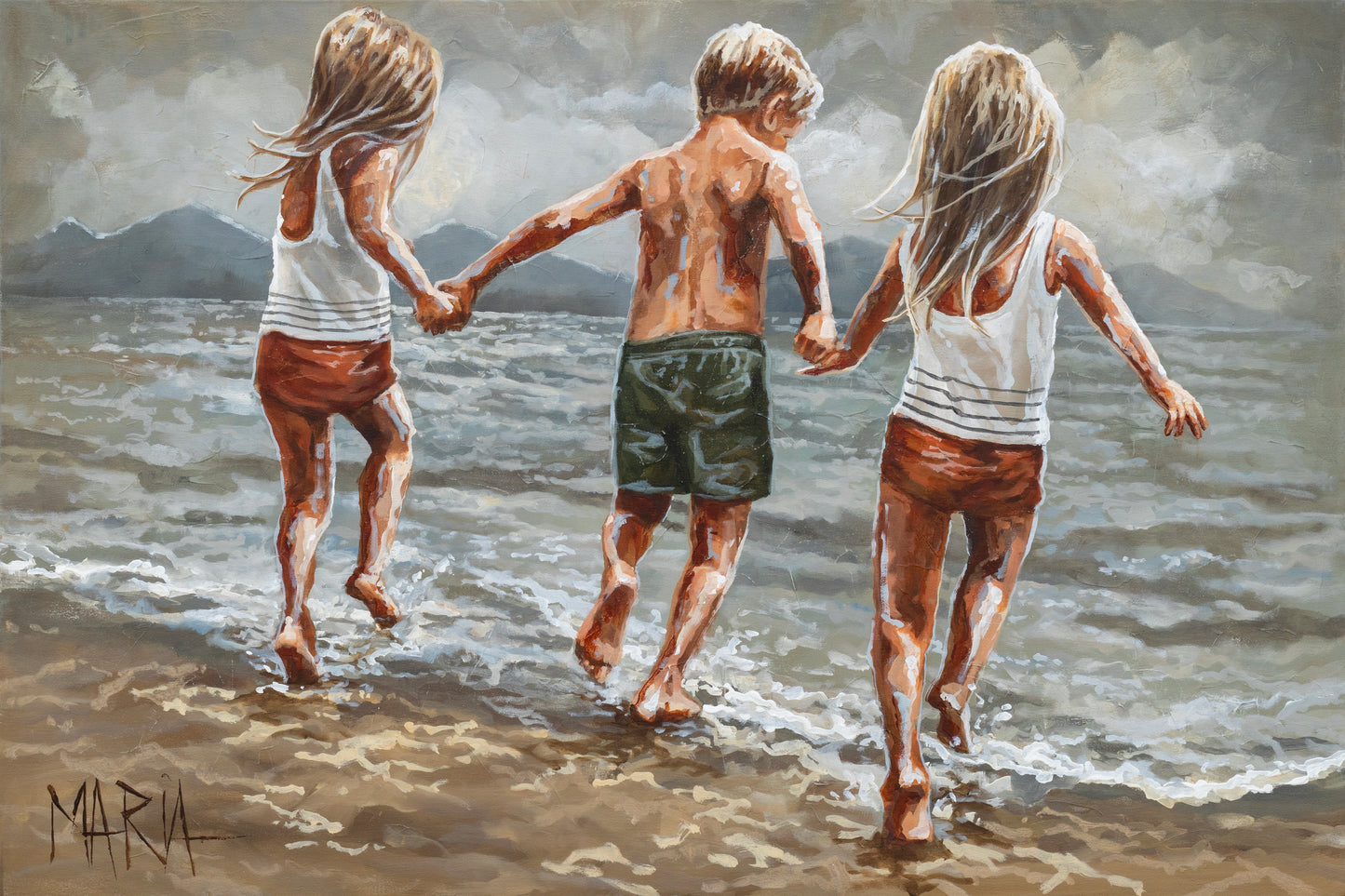 Hanneke kinders| A3 Paper Print