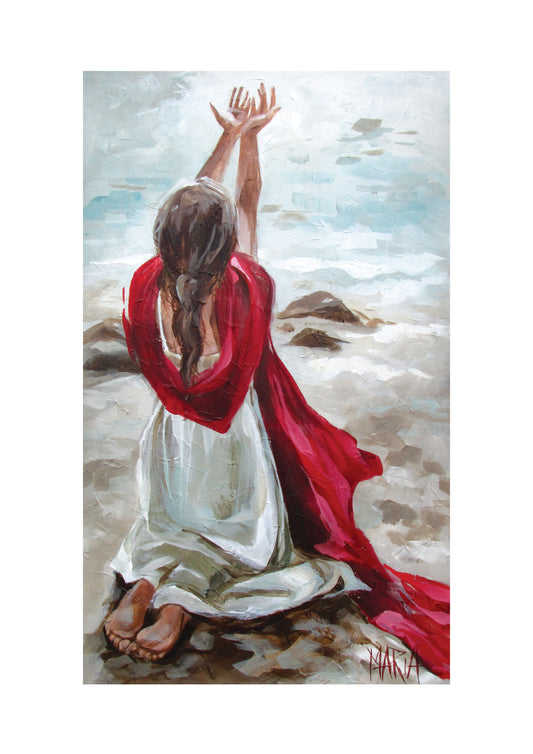 Scarlet Worship / A3 Paper Print