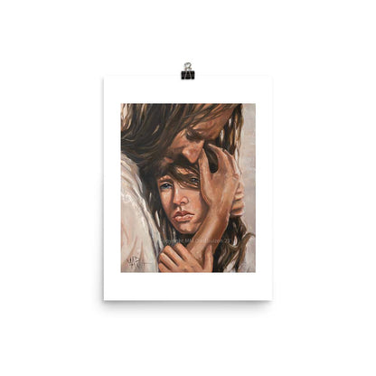The Shepherds Embrace | A3 Paper Print