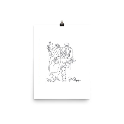 Old school | A3 Paper Print