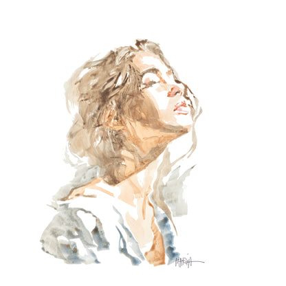 Feel the sun (2) | A3 Paper Print
