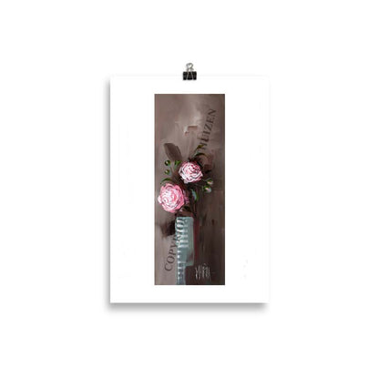 Stripe Posie | A4 Paper Print