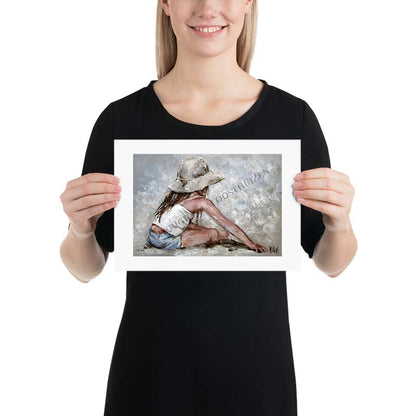 It's a stretch - Bia | A4 Paper Print