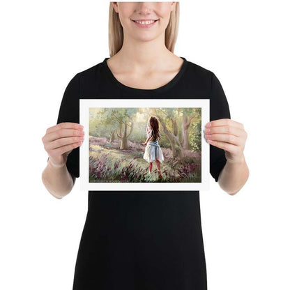 Lavender Princess | A4 Paper Print