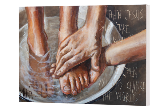 Washing Feet | Maria Blox