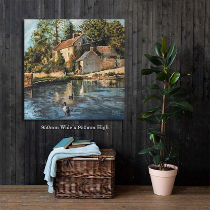 Corfu Lakeside | Canvas Prints