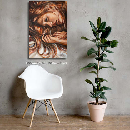 The apple of His eye | Canvas print