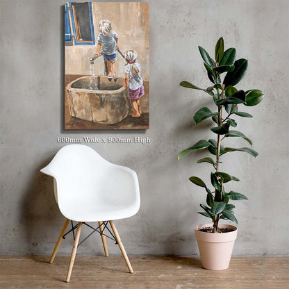 Buite Bad | Canvas Prints
