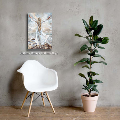 Blessed is she | Canvas Prints