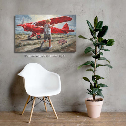 Smit Vliegtuig | Canvas Prints