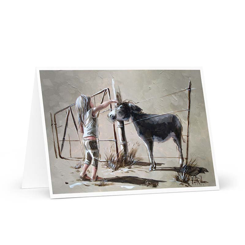 Good donkey | Greeting card