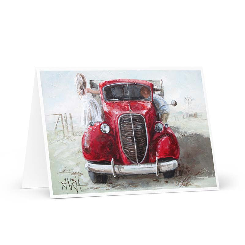 Oppi trokkie  | Greeting card