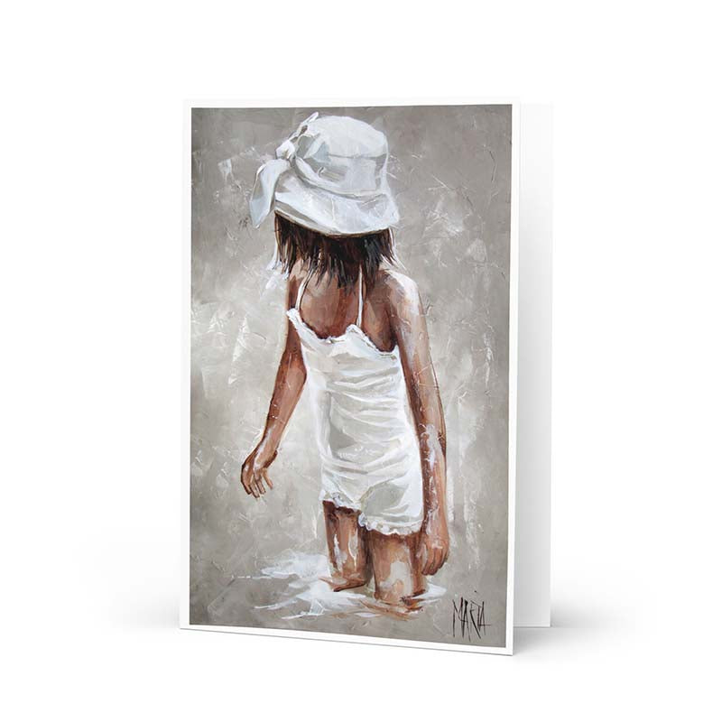Pearl White | Greeting card