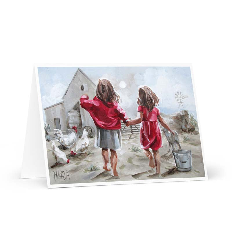 Sisters | Greeting card