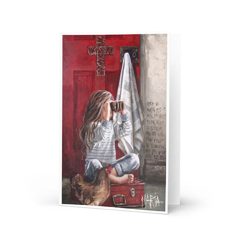 Keep on seeking | Greeting card