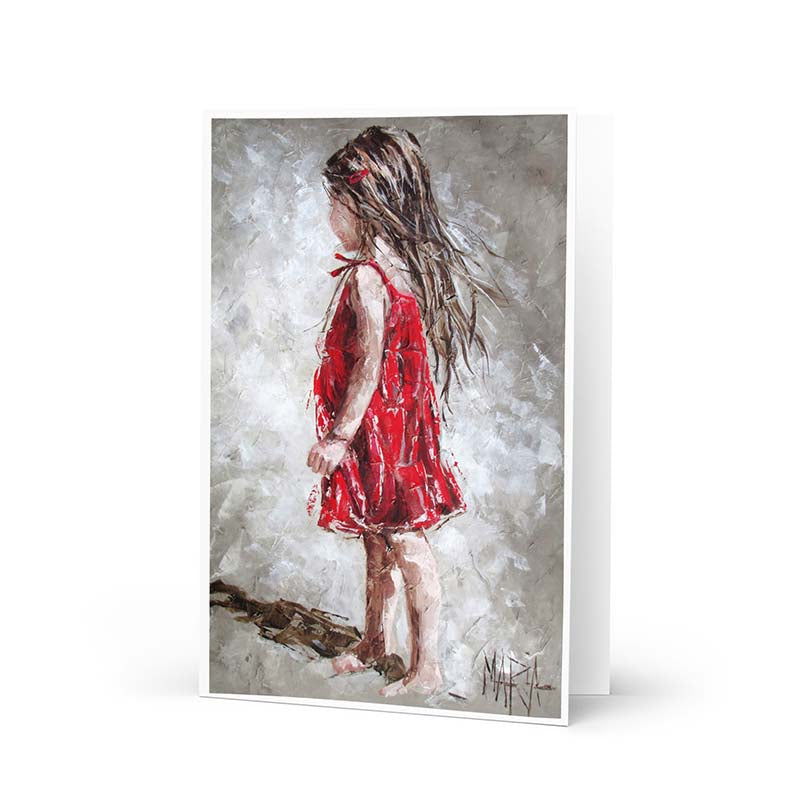 Voice in the wind | Greeting card