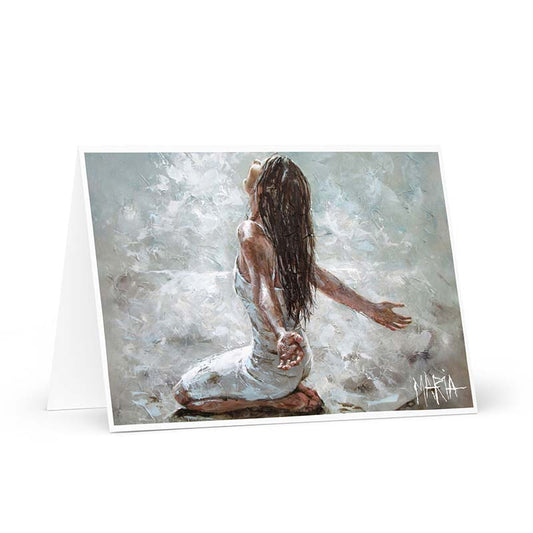 I surrender | Greeting card