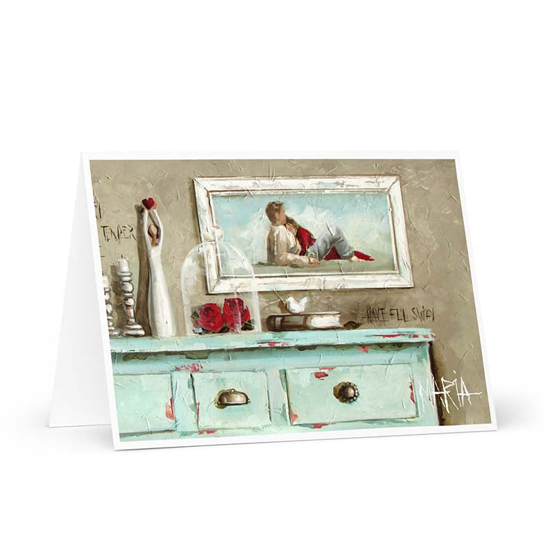 My Strength Lies in thee | Greeting card