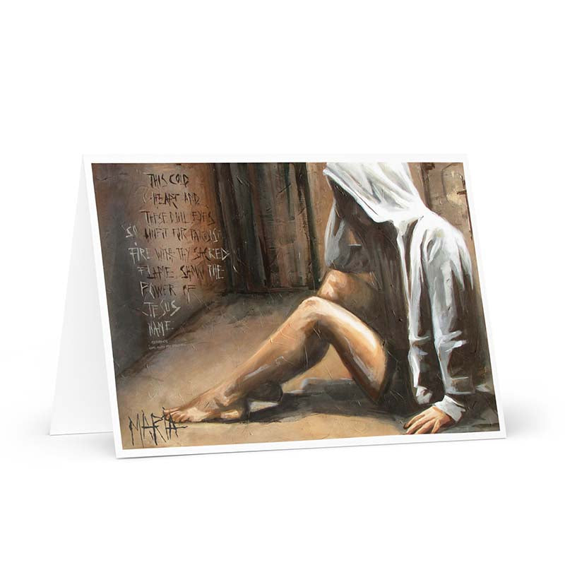 Sacred Flame | Greeting card